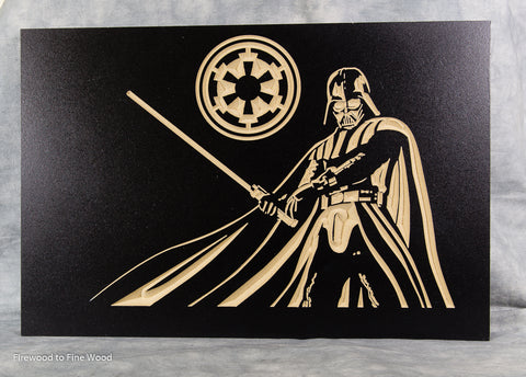 Saber Vader Sign, 18,x12