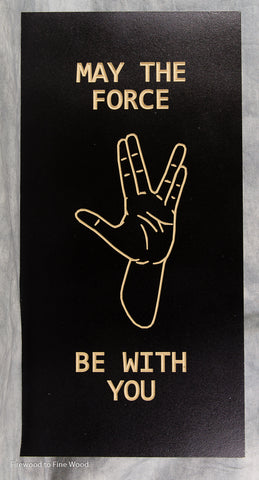 Vulcan Force Sign, 18x9