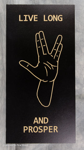 Vulcan Prosper Sign, 18x9