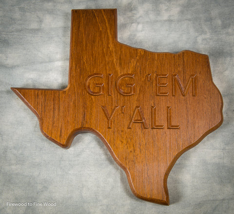 Texas Aggies Bubinga