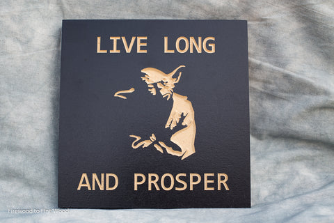 Yoda Prosper Sign, 9x9