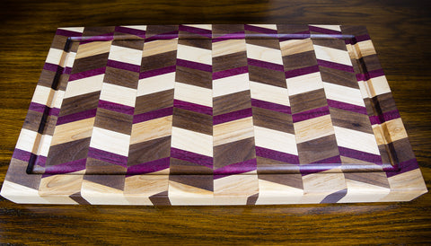 Large 3D Cutting Board With Juice Channel